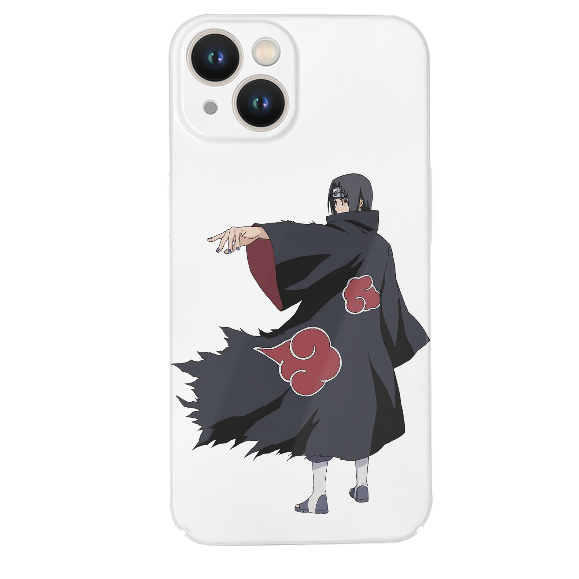 （画像用） NARUTO -ナルト- うちは イタチ Uchiha Itachi 【iPhone 14シリーズ対応】ハードケース